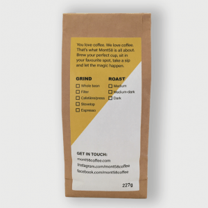 Mont58 Tanzanian coffee